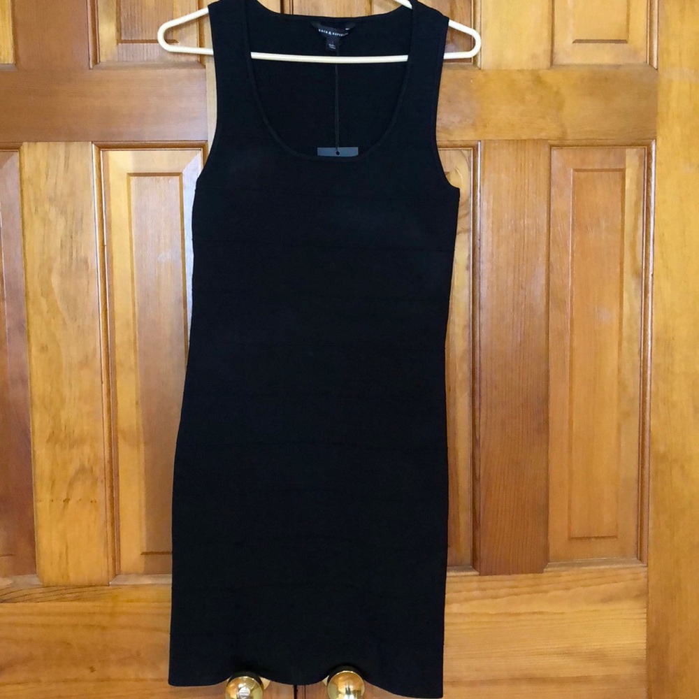 Black cocktail dress